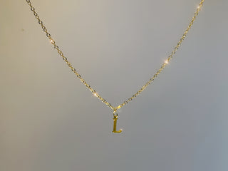 Custom Initial Heart Necklaces