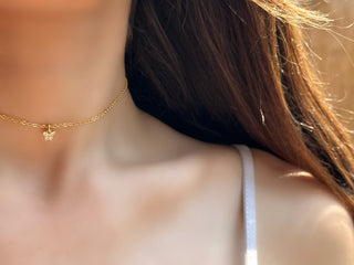 Ann Gold-Schmetterlings-Halskette