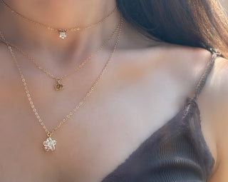 Coll Flower Necklace